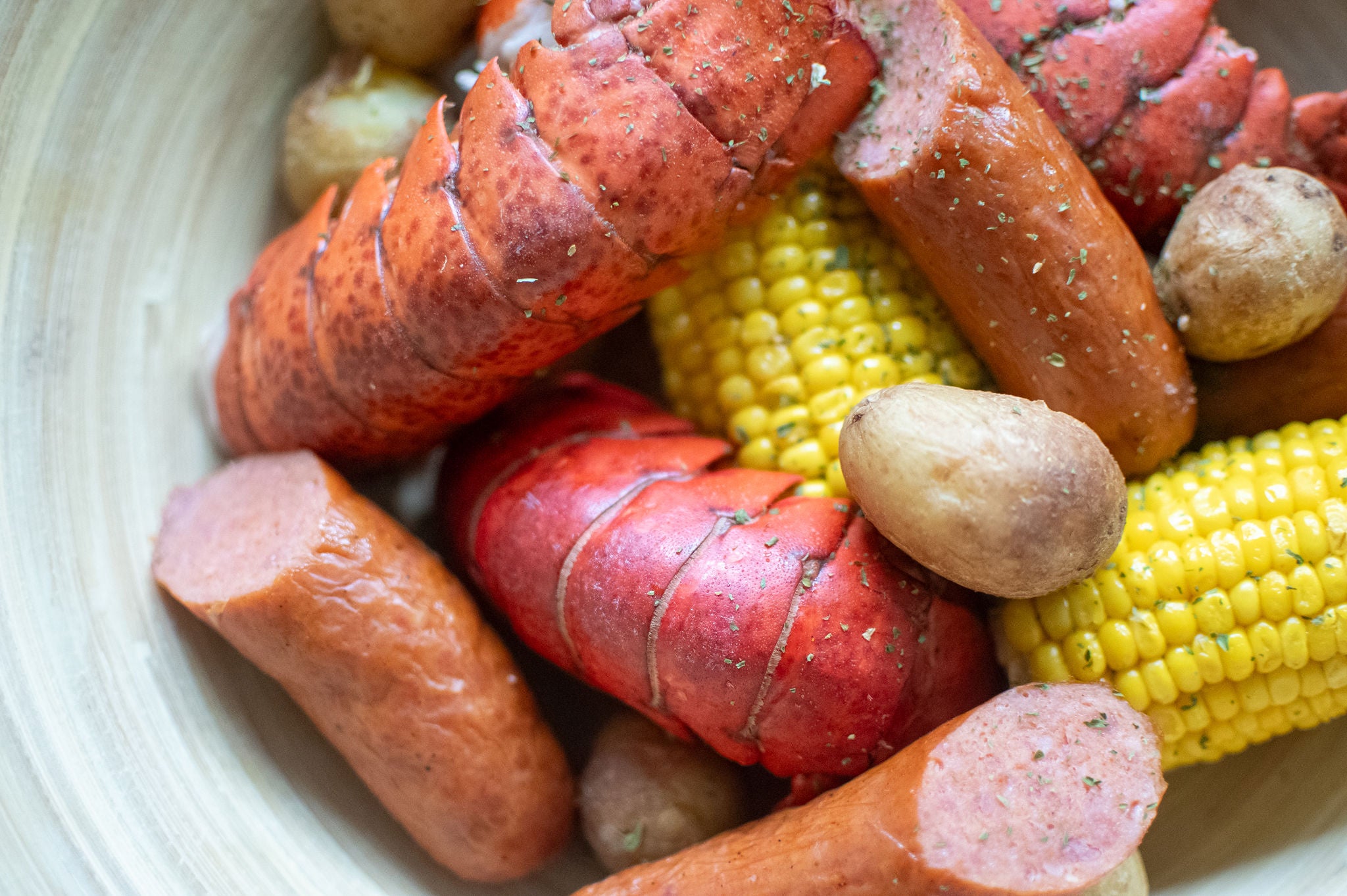 Lobster Mania - 2 Person Lobster Tail Boil Kit