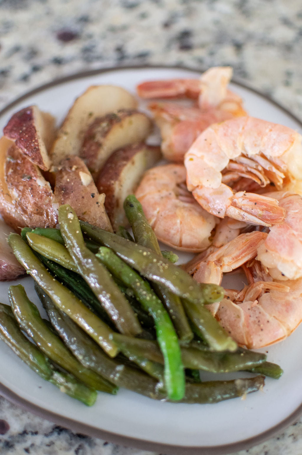 Individual Meal - Garlic & Herb Shrimp Dinner Kit