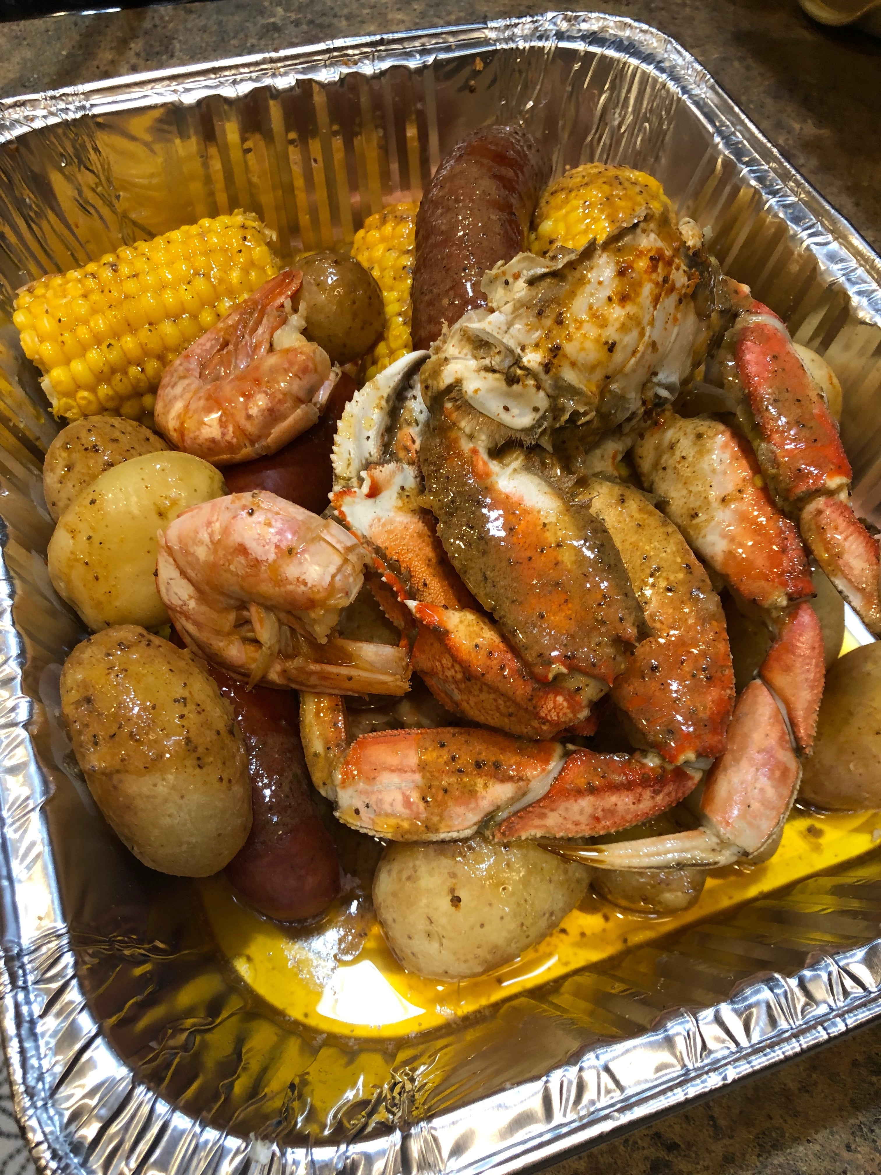 2 Person Crabby Lover Seafood Boil - Home Meal Kit (IN STORE PICKUP)